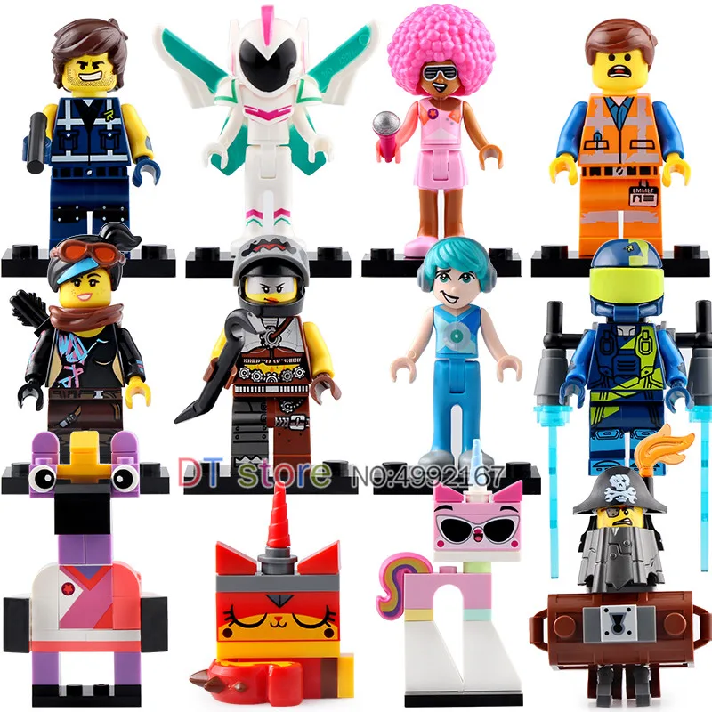 

New Arrival Single Sale Legoing Rex Melody Disco Kitty Sweet Mayhem Building Blocks Figures Bricks Gift Toys For Children L163