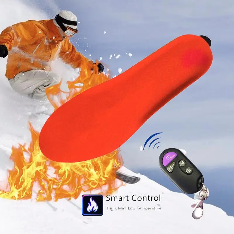 

Winter Smart Remote Control Heating Rechargeable Electronic Insole Warm Insole Rechargeable Electric Heated Insole