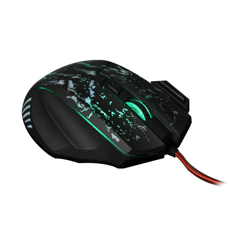 Wired Mouse Gamer 5500DPI 7 Buttons 7 Colors LED Backlight Optical USB Mice Laptop PC Computer Mouse Gaming Mouse For PC Wired Mouse Gamer 5500DPI 7 Buttons 7 Colors LED Backlight Optical USB Mice Laptop PC Computer Mouse Gaming Mouse For PC