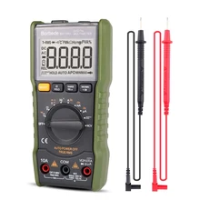 Горячая Borbede Цифровой мультиметр Dc Ac Напряжение Ток Емкость Сопротивление квадратный выход/температура тестер 6000