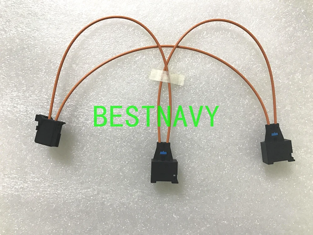 

MOST Optic Fiber Jumper Cable Multimedia Connectors 2 Female to 1 male For Audi BMW Benz Porsche Amplifier unit