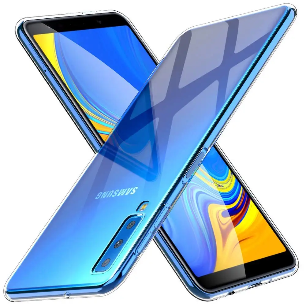 

For Samsung Galaxy A6 A8 Plus 2018 S8 S9 Case Soft Clear Silicone Back Cover Phone Case For Samsung A7 2018 A750F A750 Case 6.0