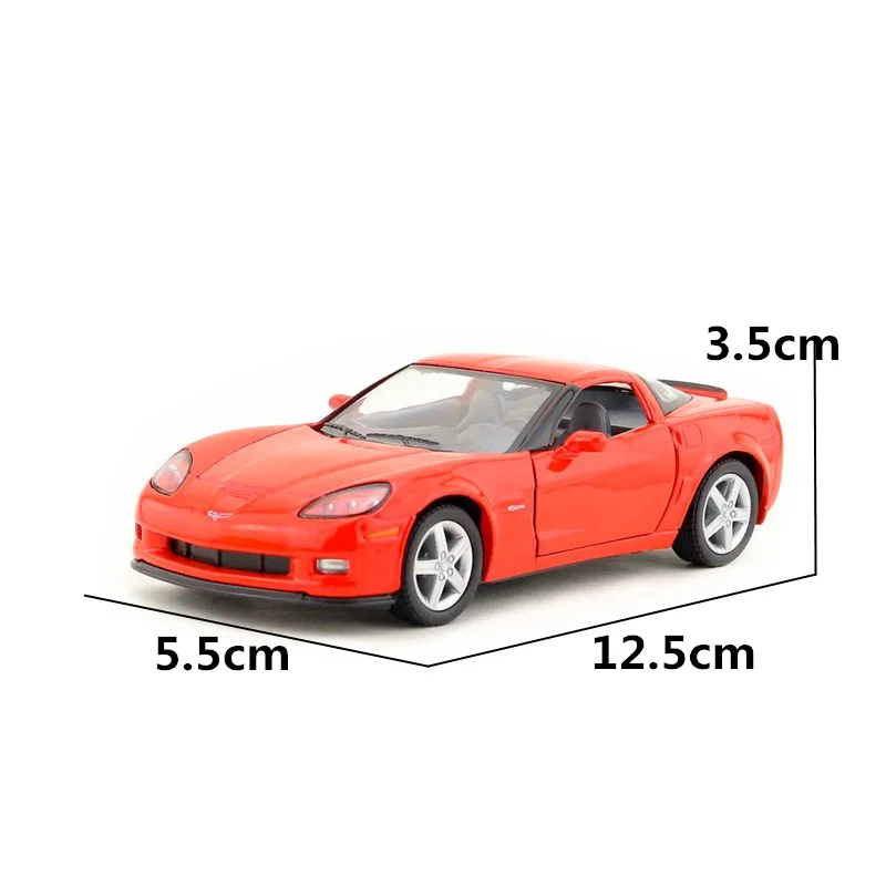 KINSMART литая металлическая модель/Масштаб 1:36/2007 Chevrolet Corvette Z06 супер