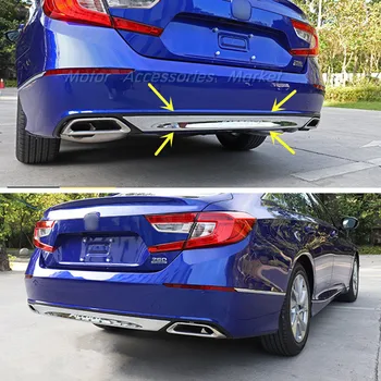 

New Chrome Rear Bumper Cover Trim for Honda Accord Sedan 2018 2019 2020