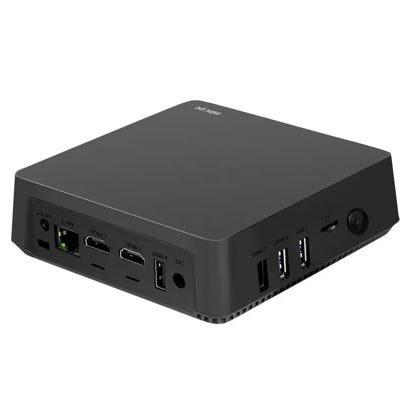 Mini Computer Host Home Office MINI PC INTEL Apollo J3455/J4105 Memory 4+64G Home Office Supplies Drop Ship