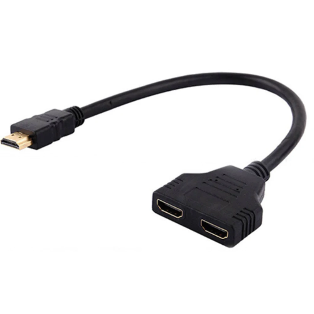 1 шт. 2 порта HDMI 1080P папа мама в разветвитель кабель адаптер конвертер| |