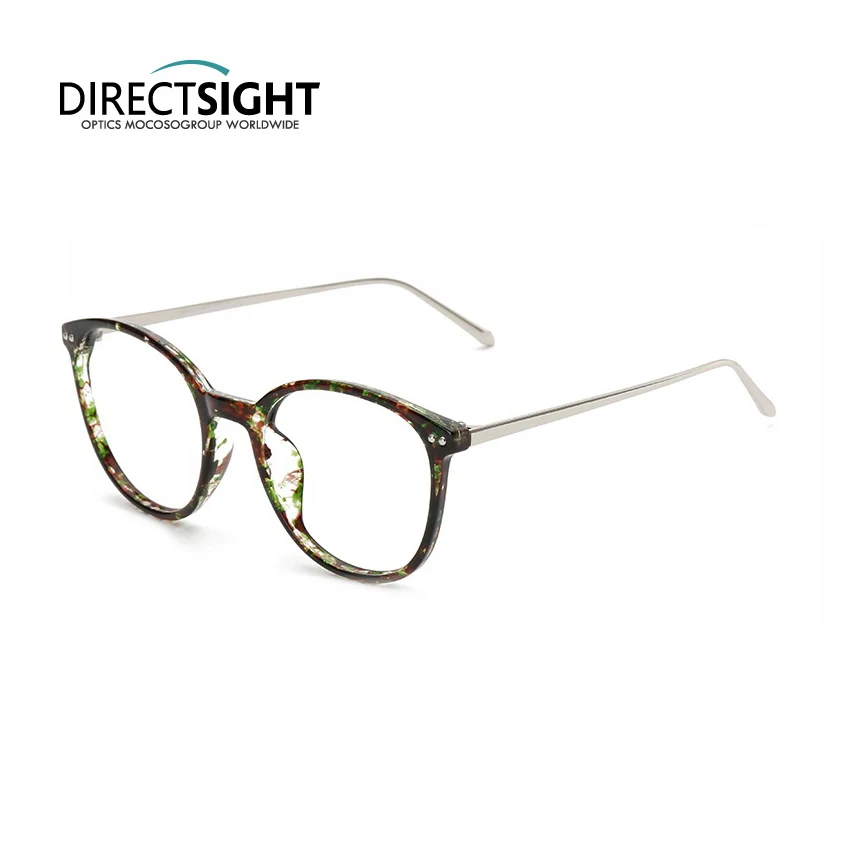 MagicStone DirectSight Ретро Бостон TR90 metal полная оптическая рамка FEDD3801|Мужские очки кадры| |