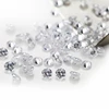 10pcs/lot 4.0~20mm Round Shape Loose CZ Stone White Color AAAAA Cubic zirconia Synthetic Gems For Jewelry DIY Stone ► Photo 3/4