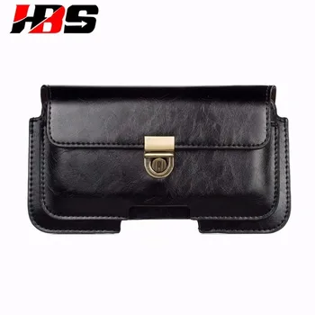 

Phone Case For HTC One M7 M8 M9 M10 Double Pockets Bag Hook Loop Belt Pouch Holster PU Leather Cover Coque