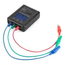 1 шт. многофункциональная установка для измерения параметров конденсаторов диодный триодный резисторный Конденсатор Транзистор тестер транзистор