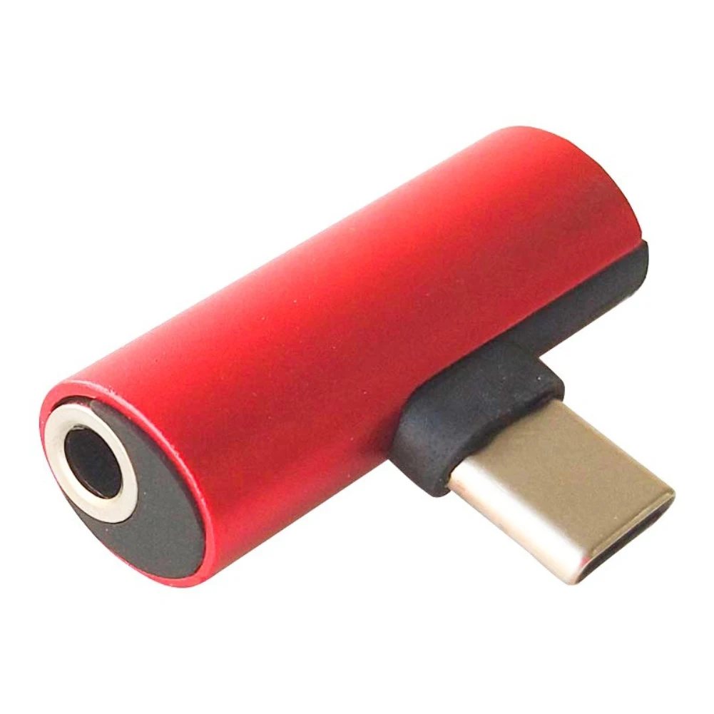 2 в 1 Тип C до 3 5 мм разъем для наушников зарядный конвертер USB Type аудио адаптер