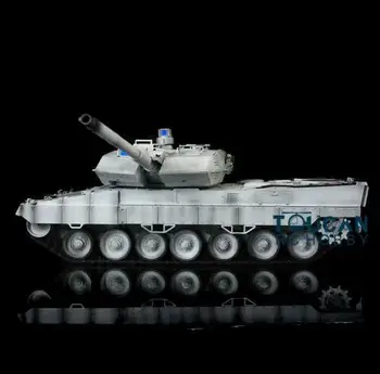 

2.4Ghz Henglong 1/16 Snow 6.0 version infrared combat Plastic Ver Leopard2A6 RTR RC Tank Model 3889 TH12773