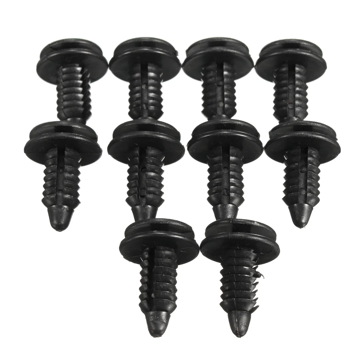 6503709 black white 10PCS Interior Door Trim Panel Clips Fastener FOR