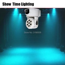 Disco led moving head dj light RGBW 4 IN 1 led Stage effect use for DJ Bar Club Disco Home entertain Wash background 2pcs lot 4 in 1 led bar 7 10w moving head light rgbw 7 leds disco wash nightclub rainbow effect projector for wedding show