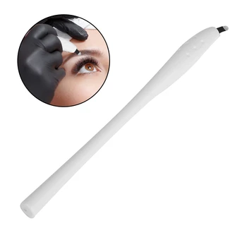 

Manual Microblading Pen with Needles Plastic Handle Makeup Tool Permanent Makeup Disposable Microblading Pens