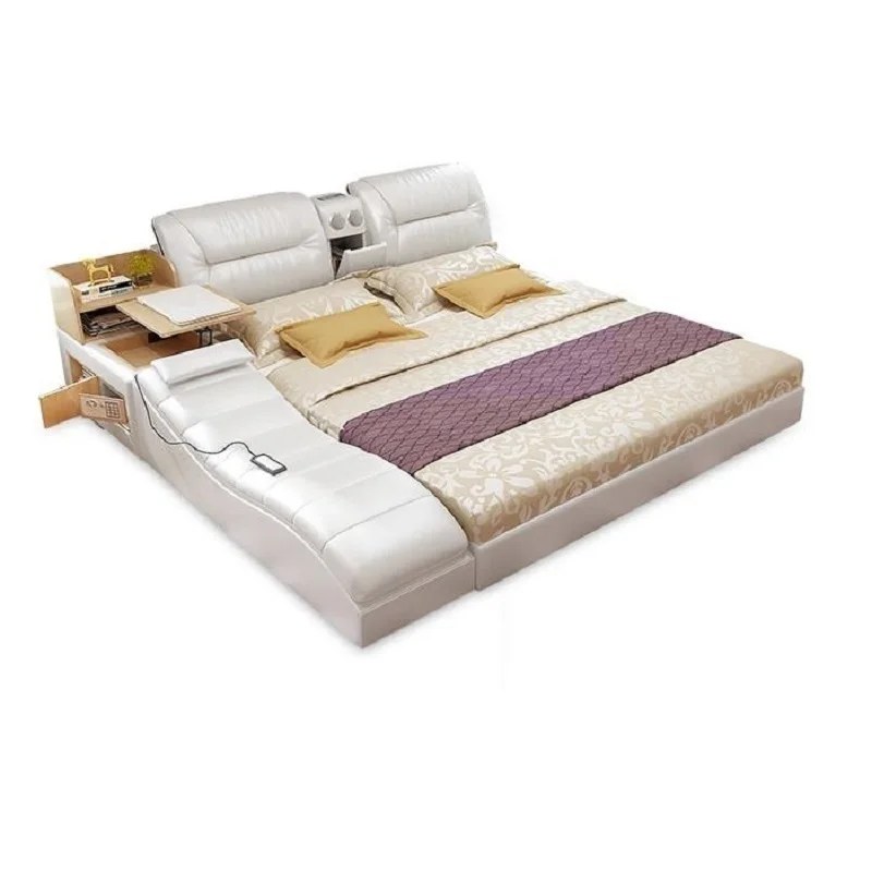 

Ranza Letto Mobili Meuble Maison Recamaras Set Lit Enfant Leather bedroom Furniture Moderna Cama Mueble De Dormitorio Bed