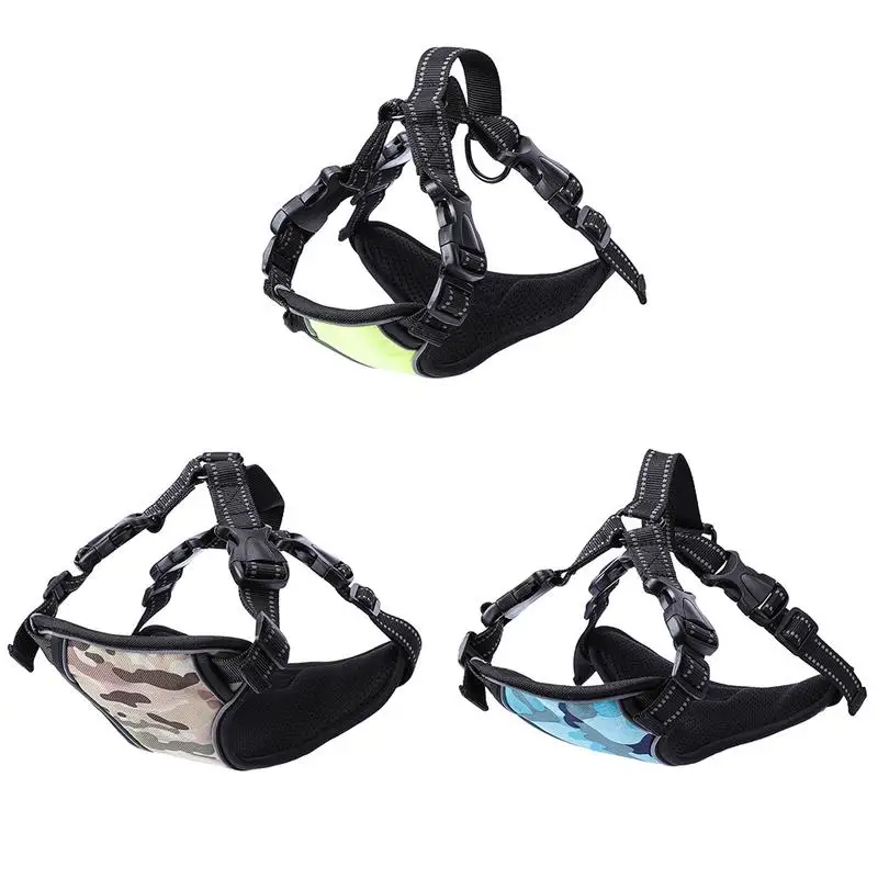 

Small Medium Large Dogs Pet Chest Strap Traction Rope Anti-Blasting Reflective Webbing Vest Chest Strap