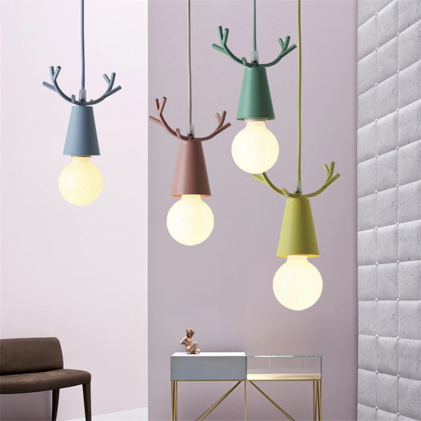Us 25 72 22 Off Modern Deer Pendant Lights Christmas Antlers Hanglamp E27 Led Hanging Lamps Childrens Room Bedroom Home Light Fixtures Decor In Us 25 72 22 Off Modern Deer Pendant Lights Christmas Antlers Hanglamp E27 Led Hanging Lamps Childrens Room Bedroom Home Light Fixtures Decor In