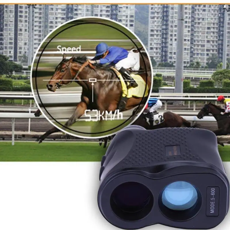 

600M Monocular Telescope Laser Rangefinder Telescope for Hunting Golf Range Finder Measure Distance Speed Meter High Quality