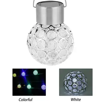 

LED E27 Solar Lamp Hang Ball Solar Light IP55 Color Changeable LED Solar Lights Lamp For Garden Decoration Walkway Lighting