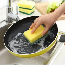 5 шт. Волшебная салфетка блюдо губка кухня чистящие ткани губка для мытья посуды кухня чистящие средства