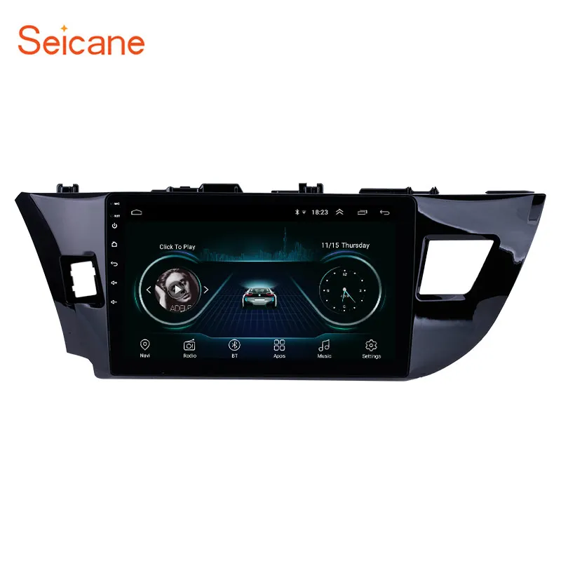 Seicane автомобильный мультимедийный плеер Android GPS 10 1 &quot2Din Авторадио для Toyota LEVIN 2013
