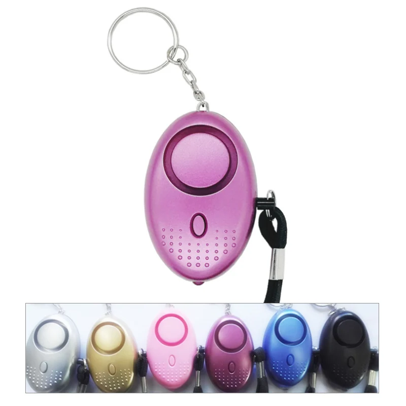 Personal Alarm Keychain Emergency Security Alarms With LED Light 140db Personal Alarm For Women Elderly Kids Night Workers