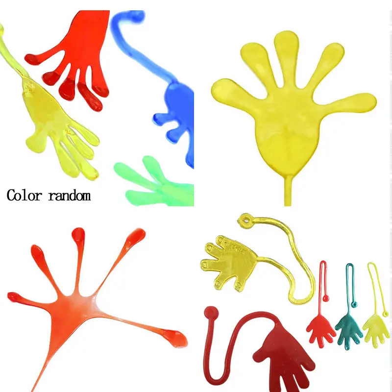 

Elastic Sticky Squishy Slap Hands Palm Toys Children Kid Party Favors Gift