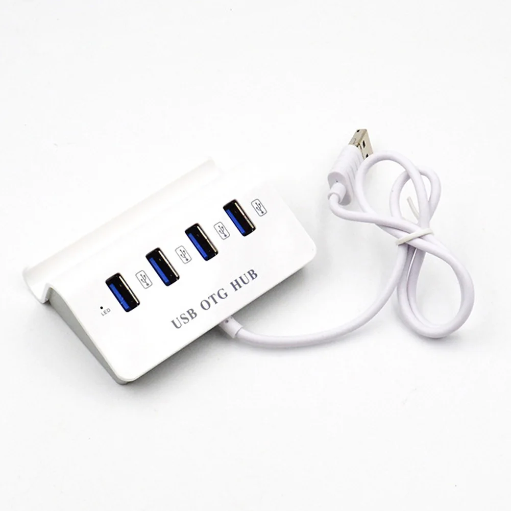 Для IMac компьютера ноутбука компактный разветвитель питания 4 порта USB