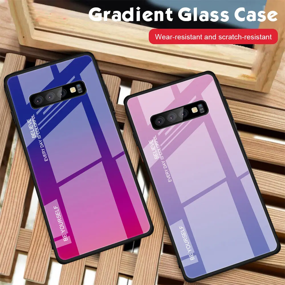 KISSCASE двойной Цвет чехол для samsung S10E S8 плюс A6 J8 S9 S10 A8 NOTE 8 примечание 9 Galaxy J4 |