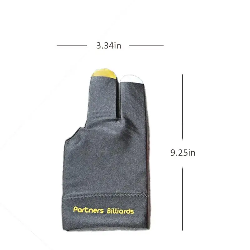 Бильярдные перчатки с тремя пальцами перчатки для снукера Специальные высококачественные перчатки для бильярда без пальцев высокое качество спортивное оборудование