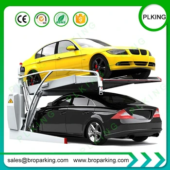 

Tilting Two Post Hydraulic Car Lift with Double Park Space
