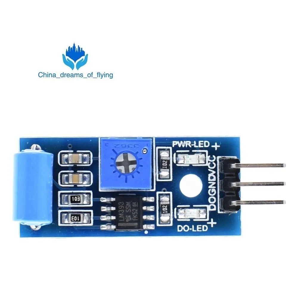 

TZT normally closed type vibration sensor module Alarm sensor module Vibration switch SW-420 for arduino