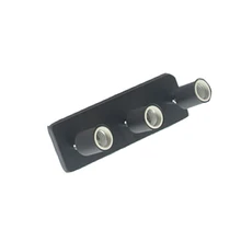 CLAITE AC85-265V 3 головки E27 гнезда цоколя прямоугольный вращающееся крепление потолочного светильника, потолочное освещение, Подвесная лампа аксессуары