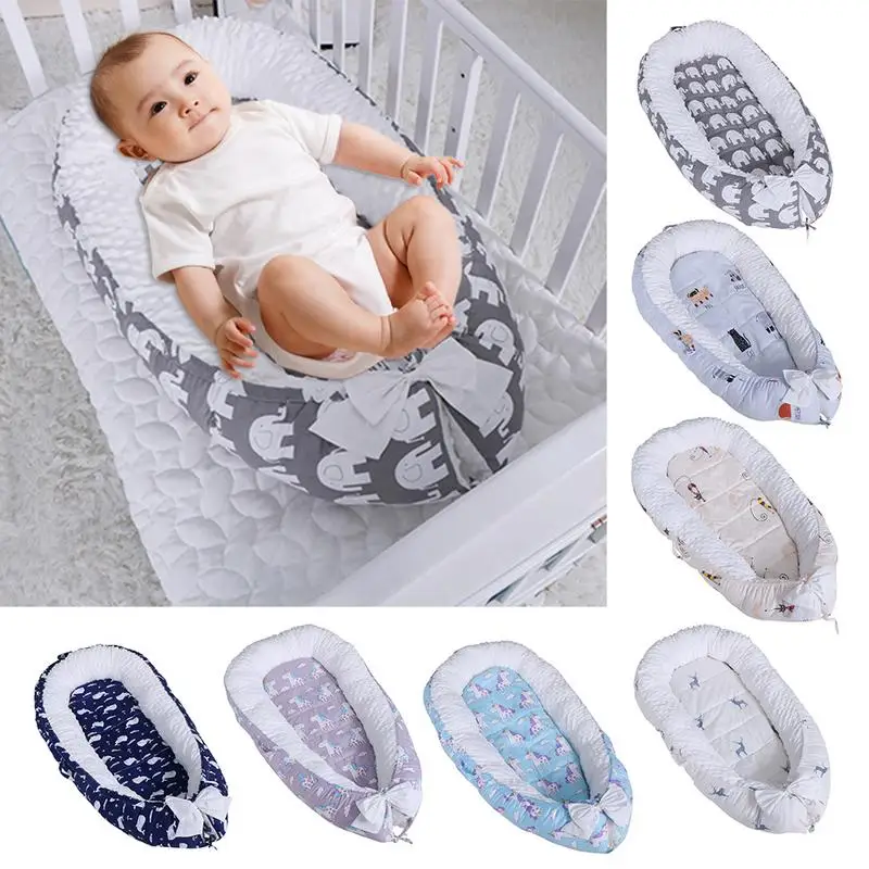 

Baby Animal Pattern Shatter-resistant Protection Bed Newborn Detachable Cotton Soft Mattress Baby Uterus Model Portable Mattress