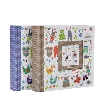 

New Cartoon Pattern 6 Inch 200 Interleaf Album Craft Paper Cover Album Children Memories Photo Set Travel Photo Holder Wedding