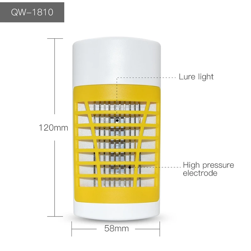 Рыбалка Night Light Крытый Жук Zapper Москитная Ловушка Убийца Насекомых Электронная Борьба