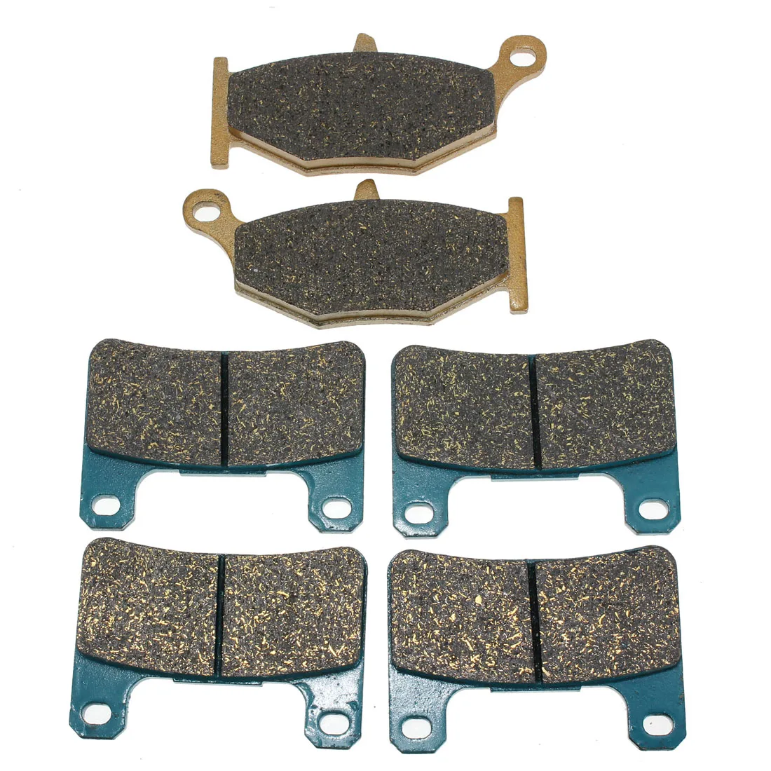 

6pcs/set Front Rear Carbon Brake Pads Blocks For Suzuki GSXR 1000 2007-2008