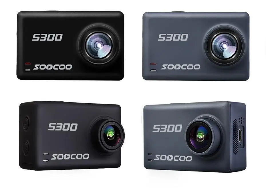 Soocoo S300 Экшн камера 4k 30FPS 2 35 &quotсенсорный wifi микрофон GPS Пульт дистанционного