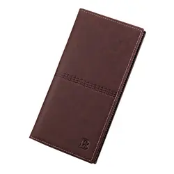 Для мужчин бумажник Великолепная кожа кредитной кошелек держатель для карт Блокировка молния Ретро карман