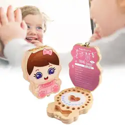 Коробочка для молочных зубов мальчик девочка зубы коробка на память деревянная коллекция магазин детские молочные зубы, Детские волосы и