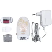 EAS-Kemei KM-3076 2 в 1 Эпилятор Триммер для женщин электрический эпилятор Белая Женская бритва для удаления волос бикини мульти-фу