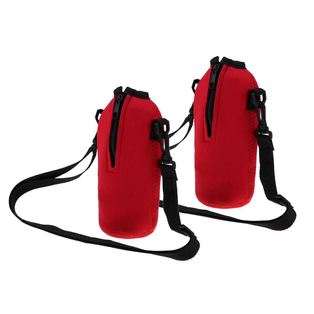 Perfeclansports Store 2pcs спортивная сумка для бутылки воды переноски красная 750