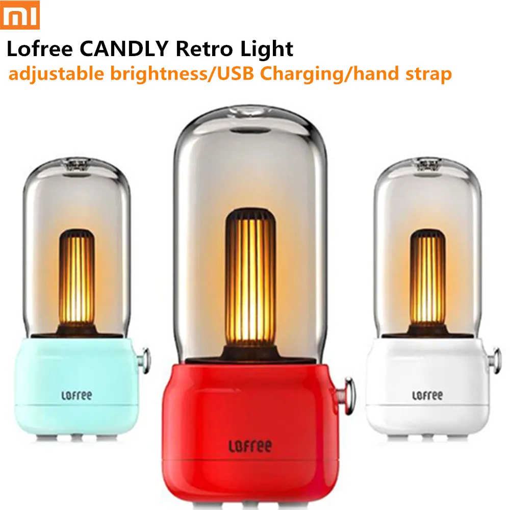 

Xiaomi Youpin Lofree CANDLY Retro Light adjustable bright USB Charging Wired Two Light Modes Warm As Ever Warm Surrounding Feel