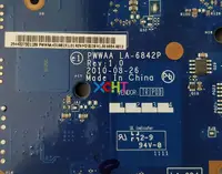mainboard האם מחשב K000111440 PWWAA LA-6842P HM55 DDR3 עבור Mainboard האם מחשב נייד מחברת טושיבה C660 נבדק (5)