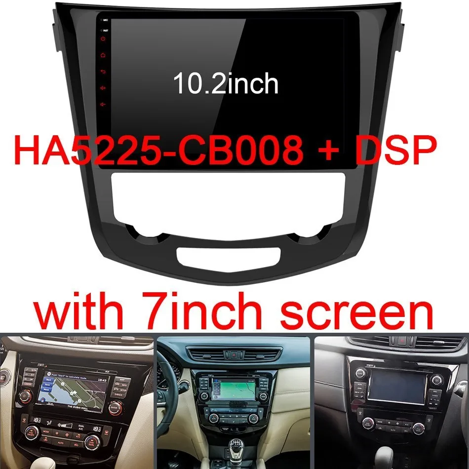 Perfect 10.2" Android 8.0 Car GPS Radio Player for Nissan X-Trail Qashqail 2014 2015 2016 2017 with Octa Core 4GB+32GB Stereo Multimedia 4