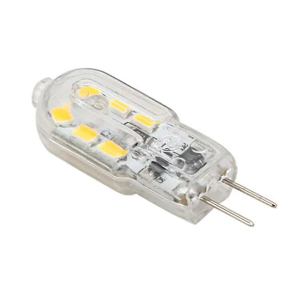 CLAITE G4 светодиодные лампы 1 5 Вт 120lm 12 SMD чистый белый/теплый белый кукурузный свет