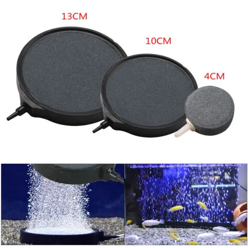 

4CM Bubble Stone Aerator for Aquarium Fish Tank Pond Pump Hydroponics Oxygen Bubble Disk Air Pottery Stone Aerator