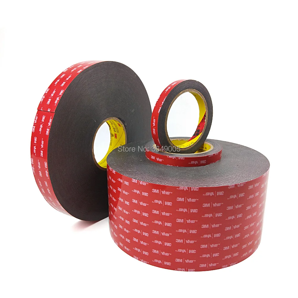 spoelen Woordvoerder Alfabetische volgorde 10 Roll 3M Vhb 5952 Dubbelzijdig Acryl Foam Plakband Heavy Duty Montage Tape  Kiezen Breed Gratis Verzending|Tape| - AliExpress