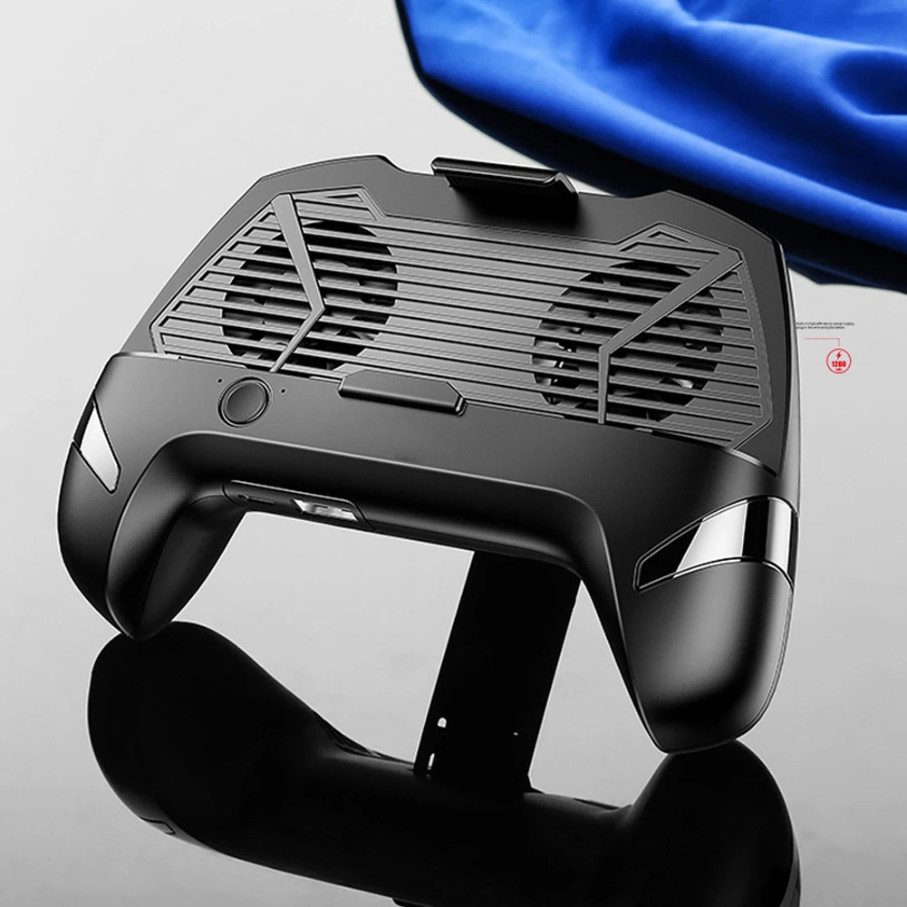 

Cooler Fan Hand Grip Universal Holder Gamepad Mobile cell Phone USB Charging Handy Controller Joystick Drop Ship #1210